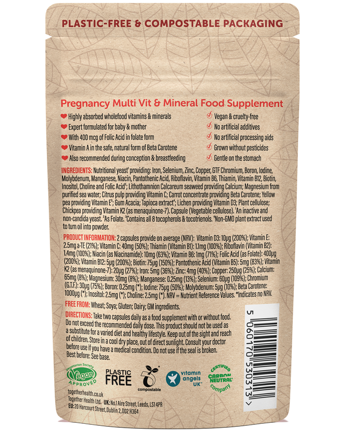 Together Health Pregnancy Vitamins – Folic Acid – Prenatal