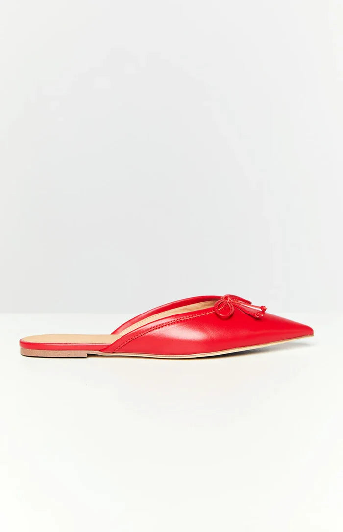 Tony Bianco Javelin Ruby Mule Flats
