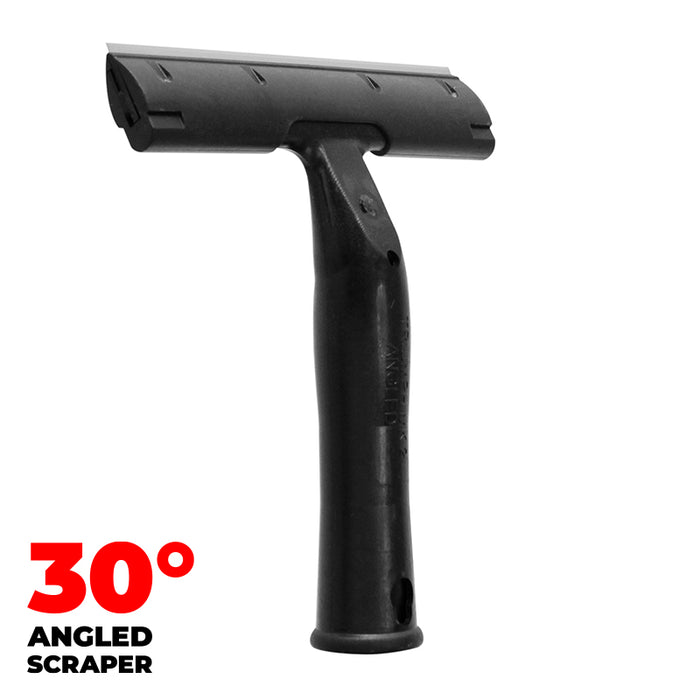 Triumph 6in/15cm MK2 Scraper Black Angled