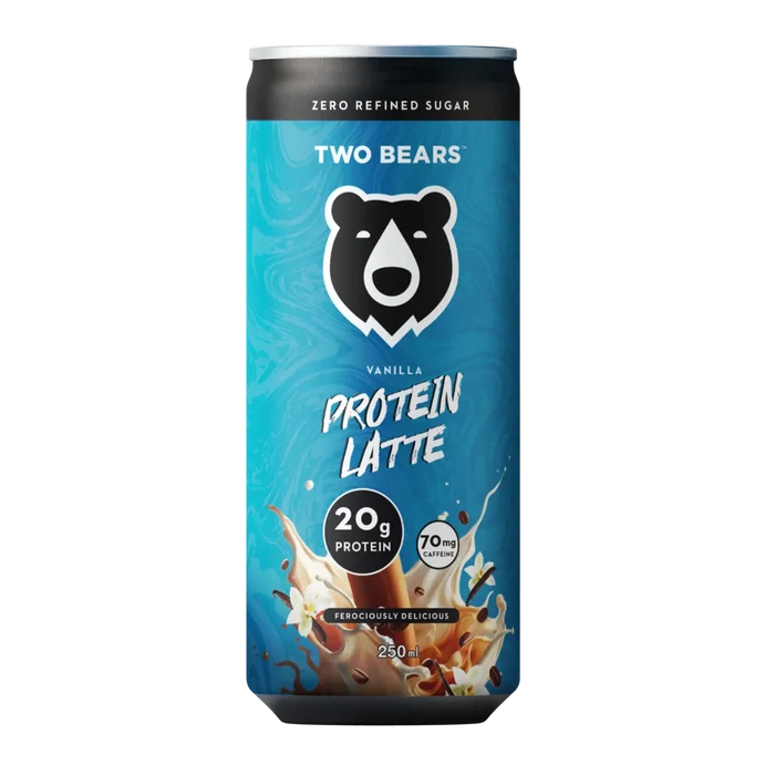Two Bears Vanilla Protein Latte