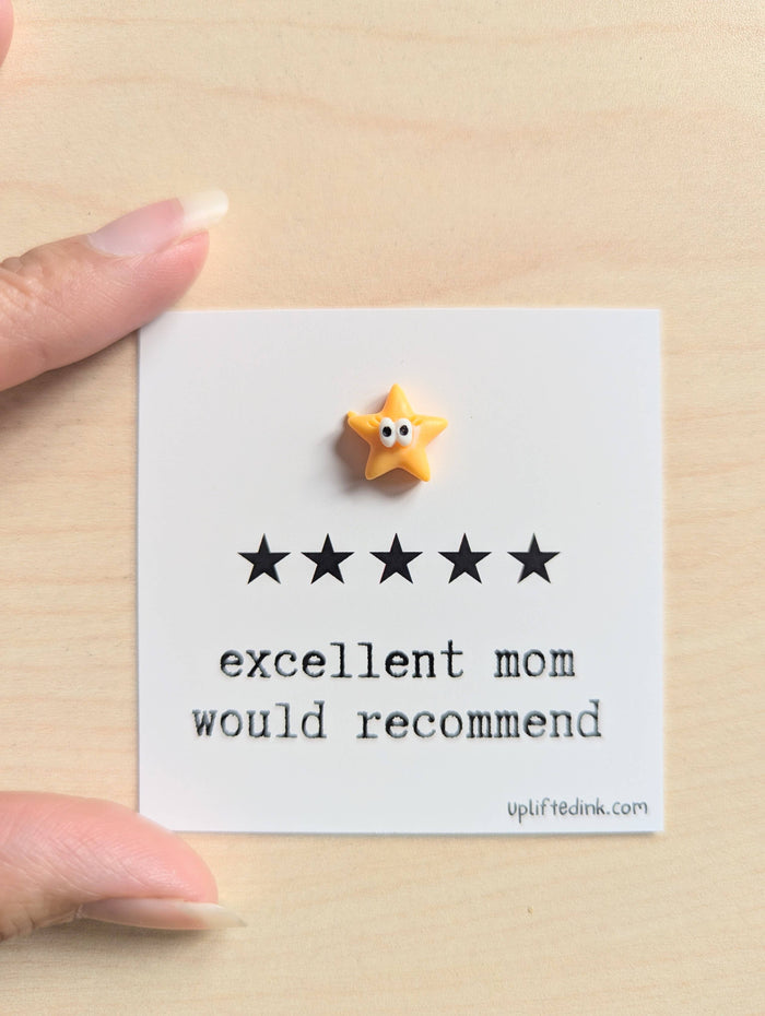 UPLIFTED Excellent Mom, Funny Mother’s Day Card | Gift for mom