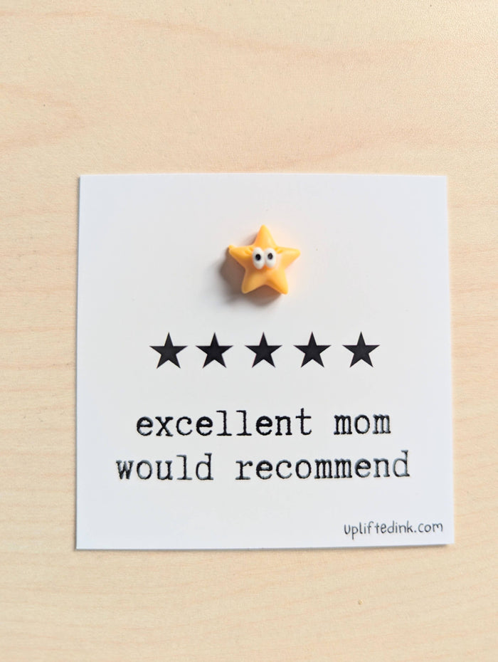 UPLIFTED Excellent Mom, Funny Mother’s Day Card | Gift for mom