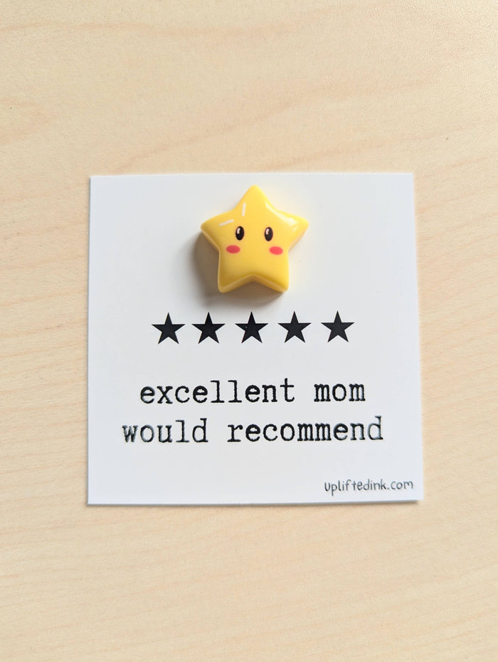 UPLIFTED Excellent Mom, Funny Mother’s Day Card | Gift for mom