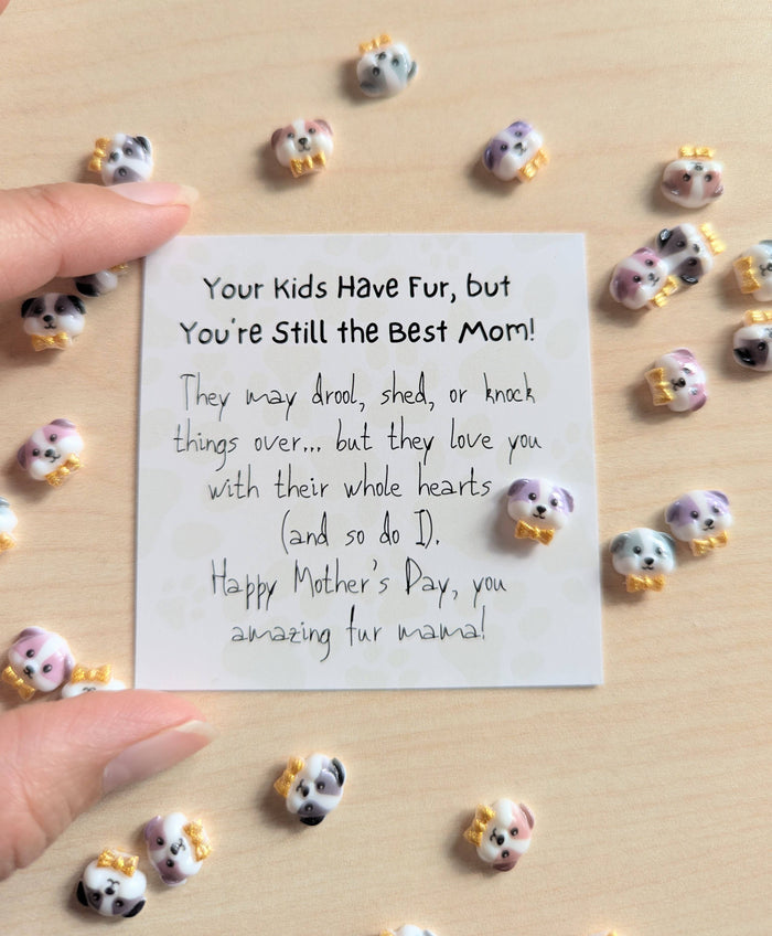 UPLIFTED Funny Mother's Day Card for Dog Mom or Cat Mom – Fur Mama