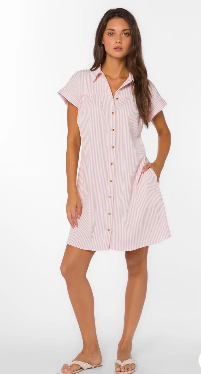 VELVET HEART SEERSUCKER  ERILEE DRESS