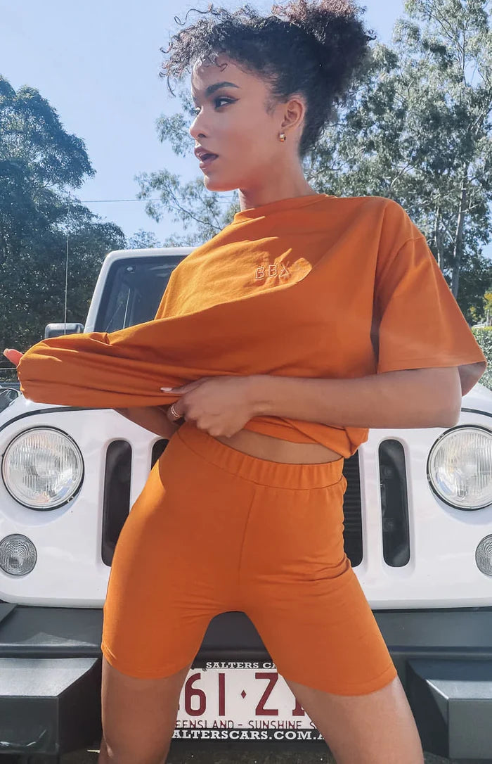 Wellness Shorts Tan
