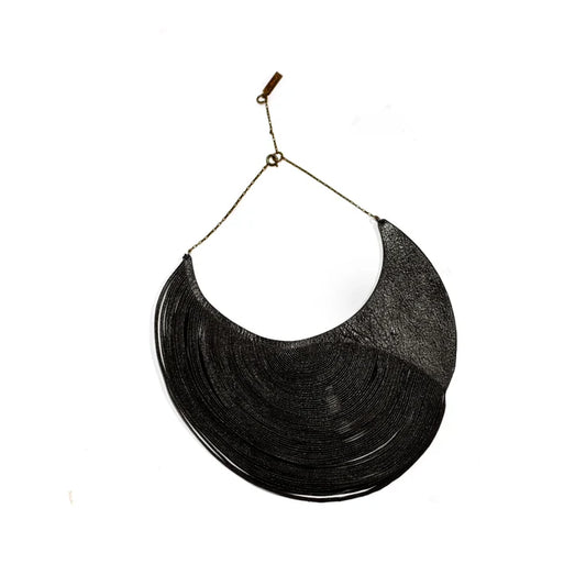 Whorl Collar - Black