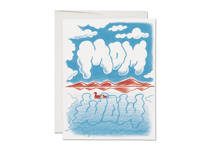 Wow Mom Mother's Day Greeting Card
