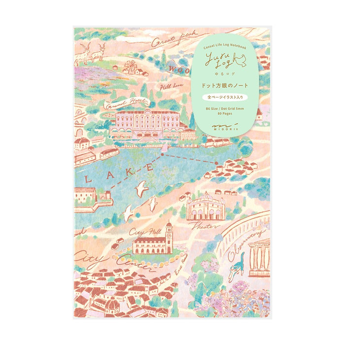 Yuru  Log Notebook B6 - Travel & Hotel