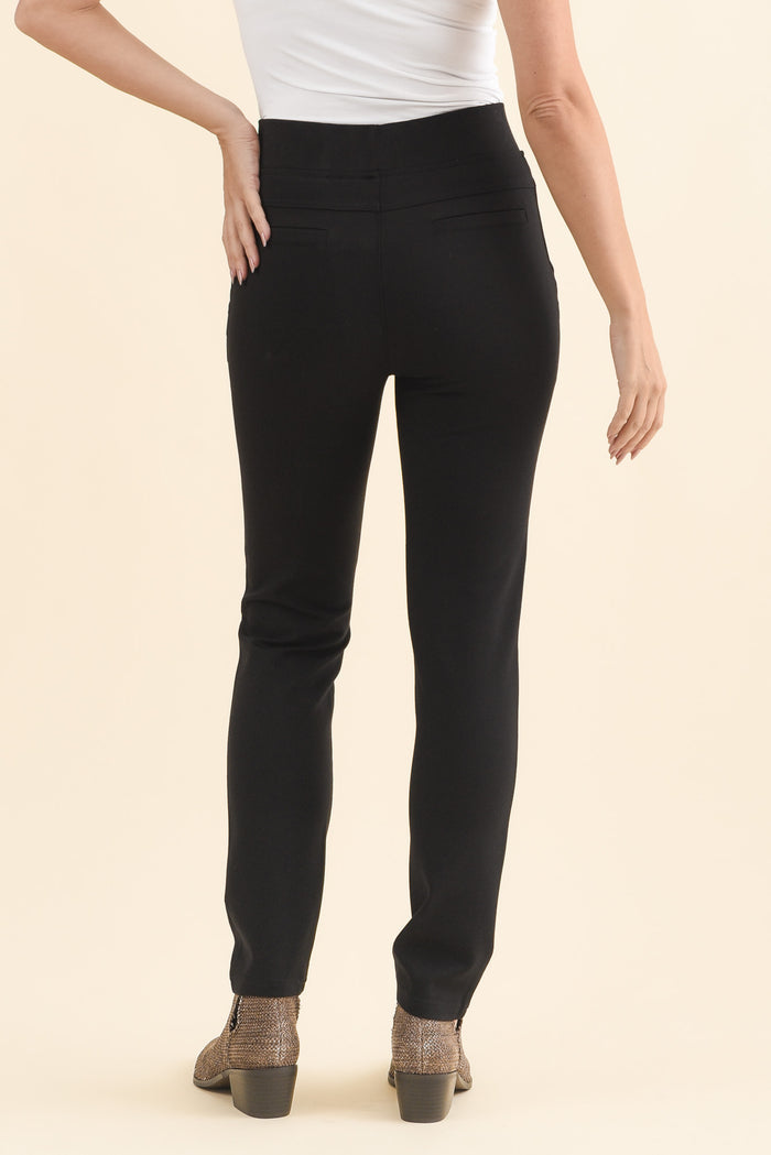 Zachary Black Stretch Pants
