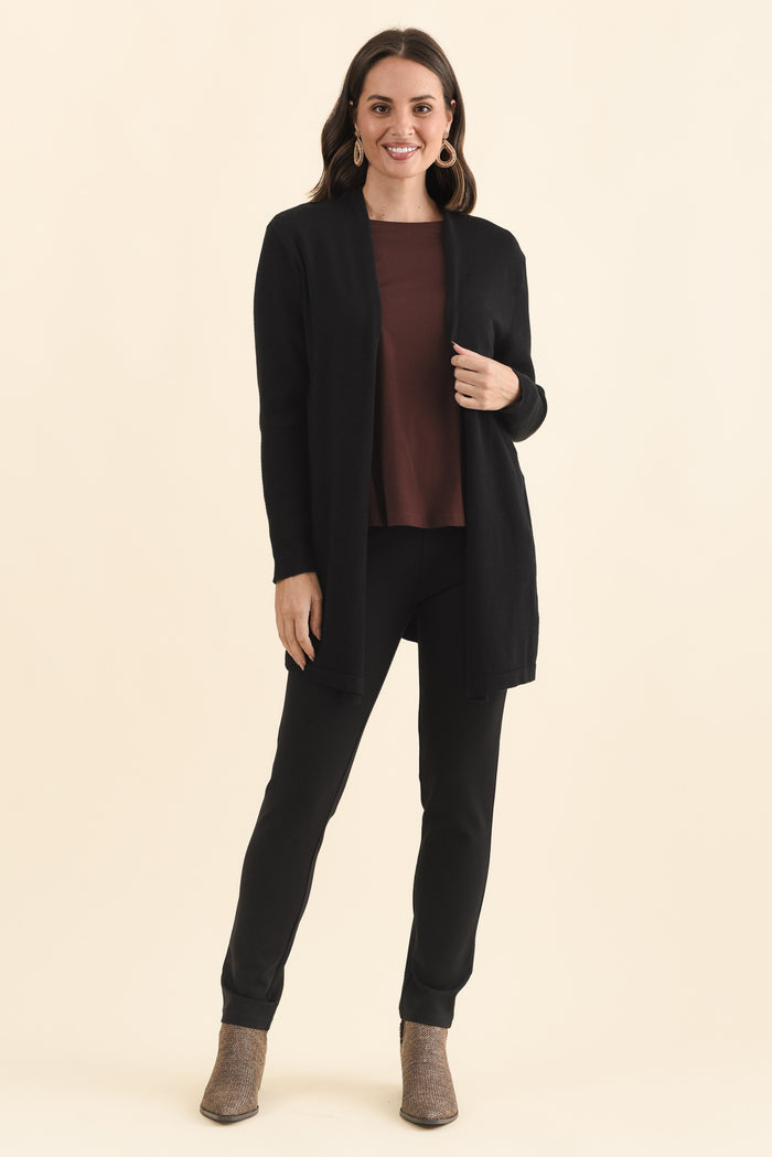 Zachary Black Stretch Pants