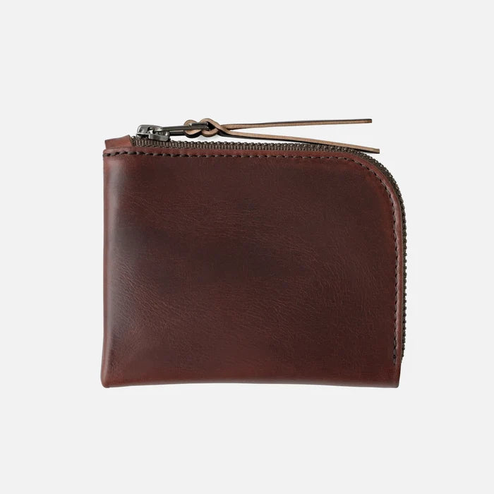 Zip Luxe Wallet - Ox Blood
