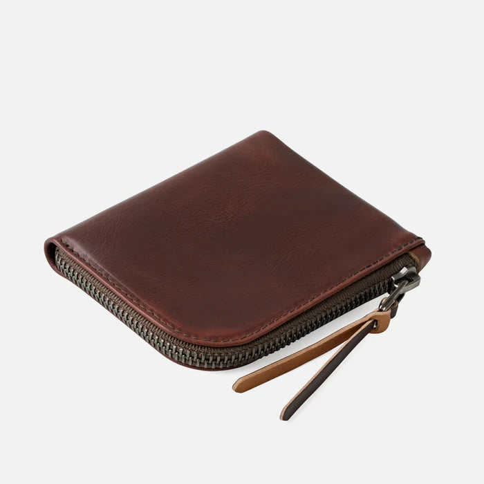 Zip Luxe Wallet - Ox Blood