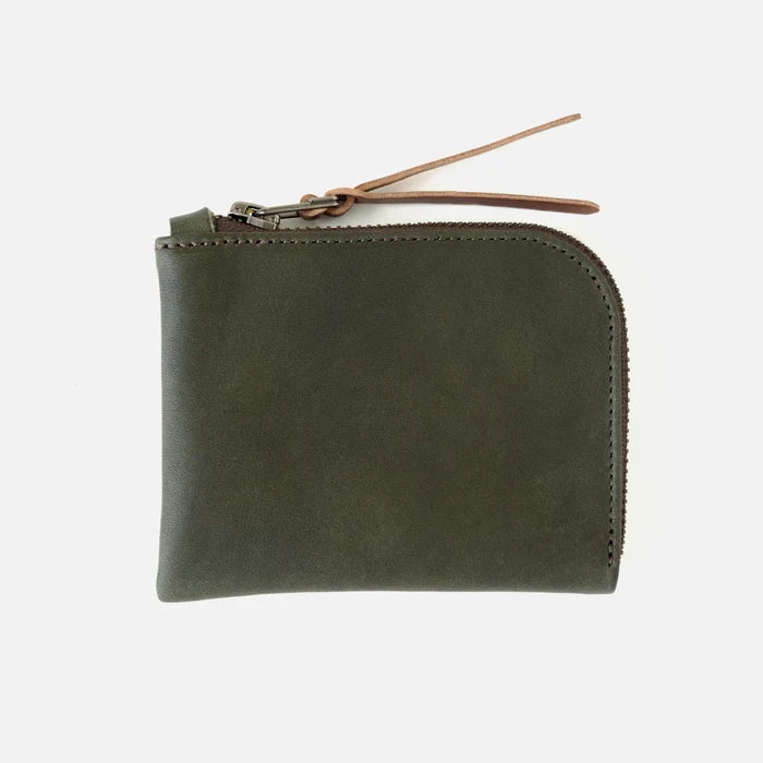 Zip Luxe Wallet - Smooth Moss