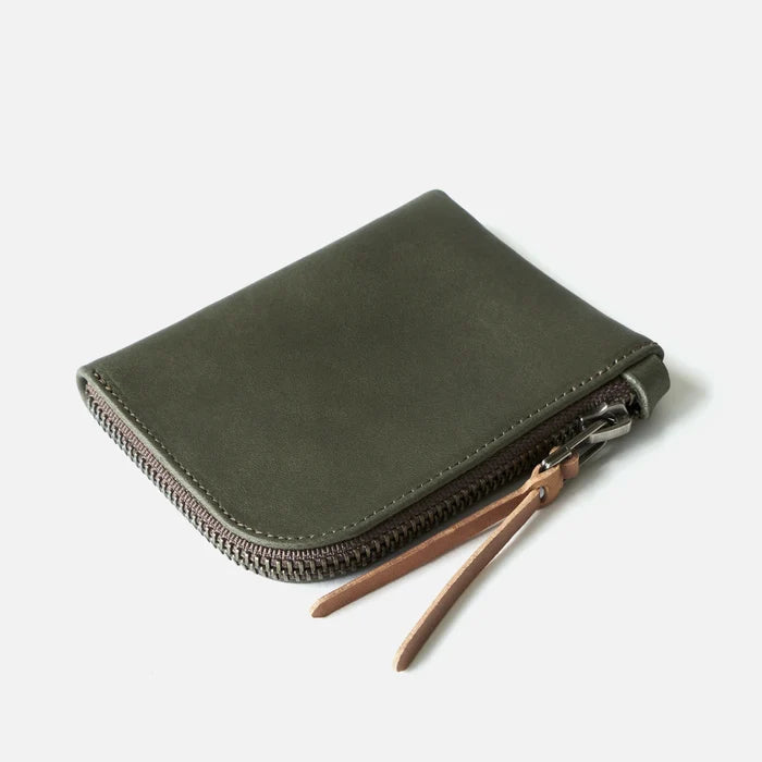 Zip Luxe Wallet - Smooth Moss