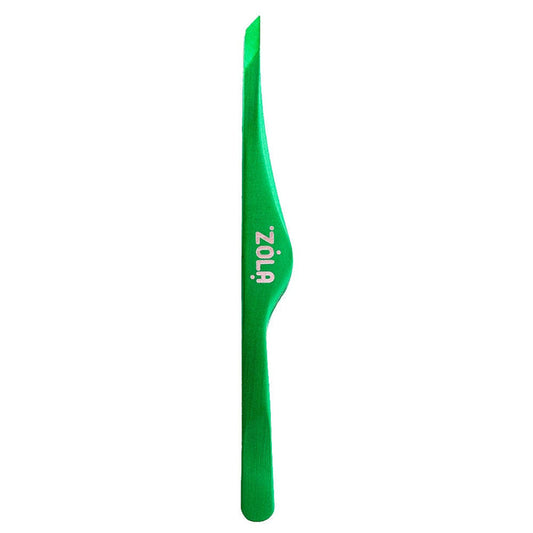 ZOLA Beveled Eyebrow Tweezers Green Eyebrow tweezers ZOLA