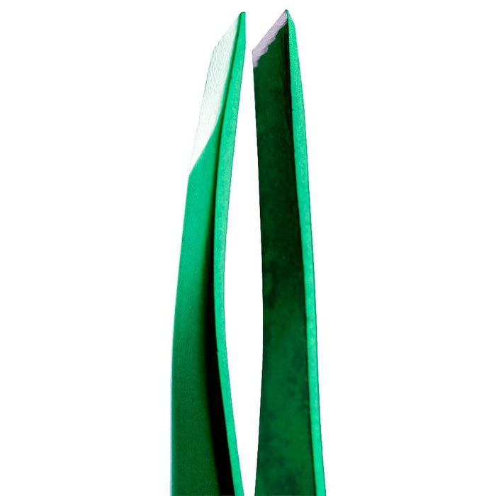 ZOLA Beveled Eyebrow Tweezers Green Eyebrow tweezers ZOLA