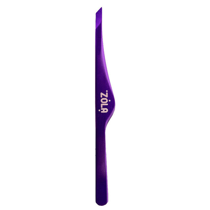 ZOLA Beveled Eyebrow Tweezers Violet Eyebrow tweezers ZOLA