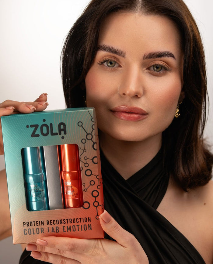 ZOLA Color Lab Emotion Protein Lamination System Set, 2 x 10 ml Eyebrow & Lash lamination ZOLA