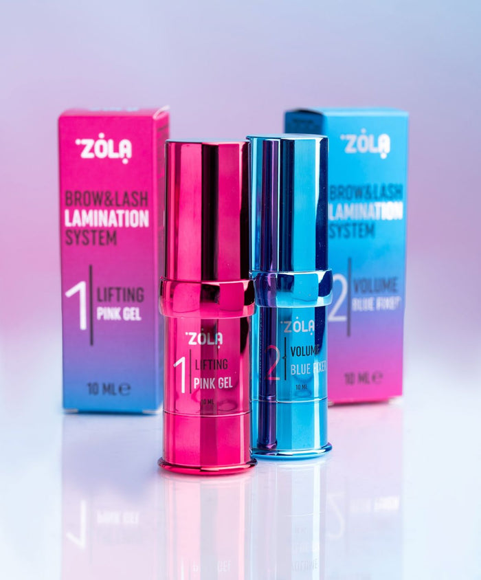 ZOLA Color Lab Lamination Classic System Set, 2 x 10 ml Eyebrow & Lash lamination ZOLA