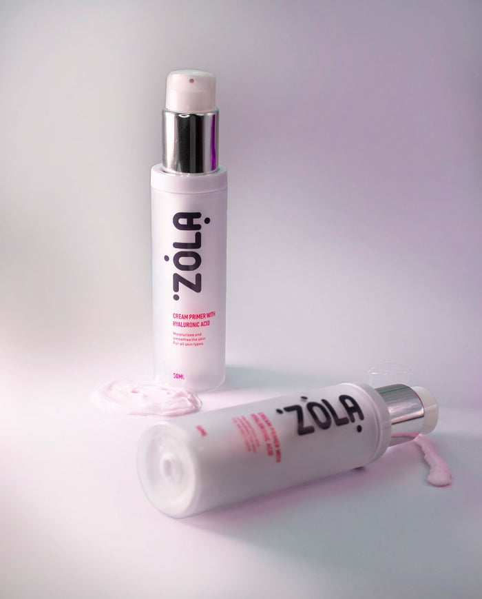 ZOLA Cream Primer with hyaluronic acid, 50 ml Cream Primer ZOLA