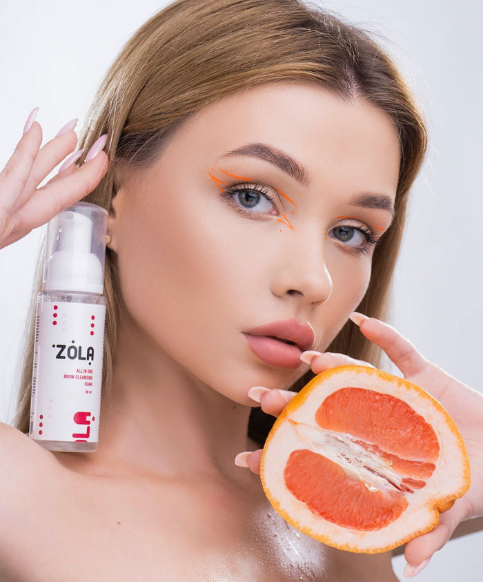 ZOLA Eyebrow Cleansing Foam, 80 ml Cleansing Eyebrow Foam ZOLA