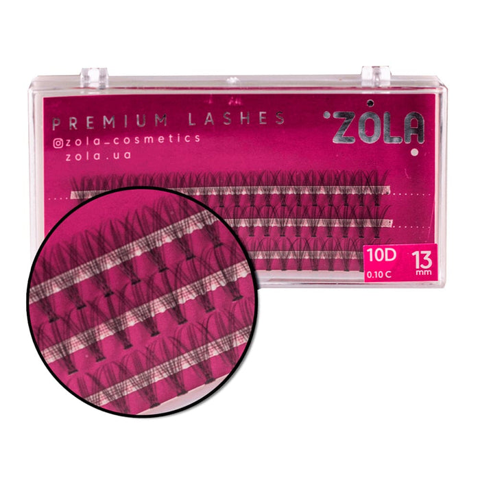 ZOLA Lash Clusters Extension 10D 13 mm Lash Clusters ZOLA