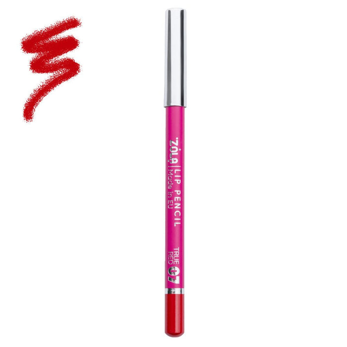 ZOLA Lip Pencil 07 True Red Lipstick ZOLA