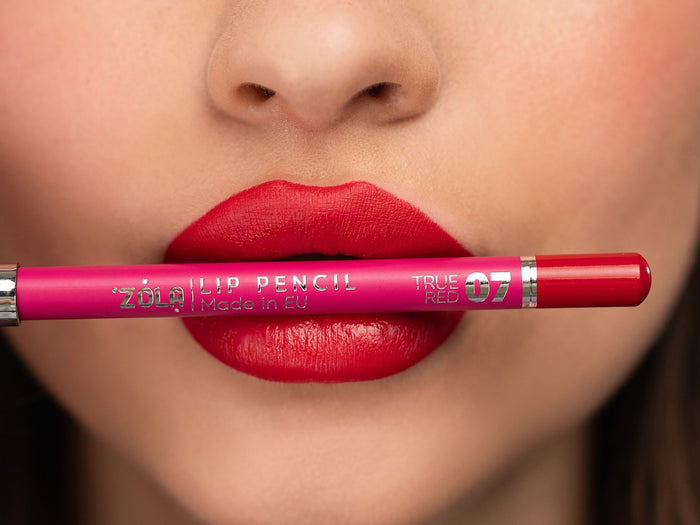 ZOLA Lip Pencil 07 True Red Lipstick ZOLA