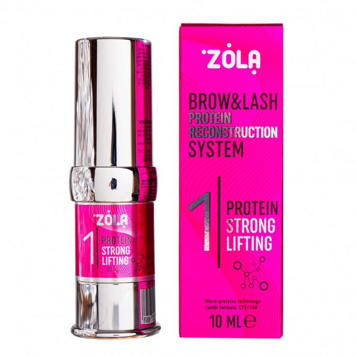 ZOLA Pink Lamination System 01 Protein Strong Lifting, 10 ml Eyebrow & Lash lamination ZOLA