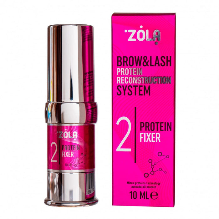 ZOLA Pink Lamination System 02 Protein Fixer, 10 ml Eyebrow & Lash lamination ZOLA