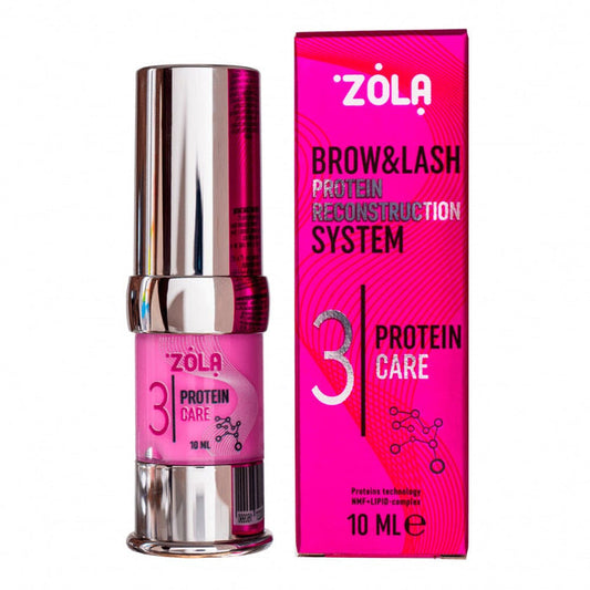 ZOLA Pink Lamination System 03 Protein Care, 10 ml Eyebrow & Lash lamination ZOLA