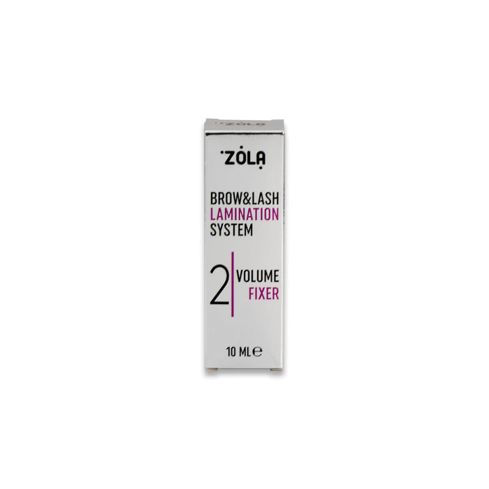 ZOLA Silver Lamination System 02 Volume Fixer, 10 ml Eyebrow & Lash lamination ZOLA