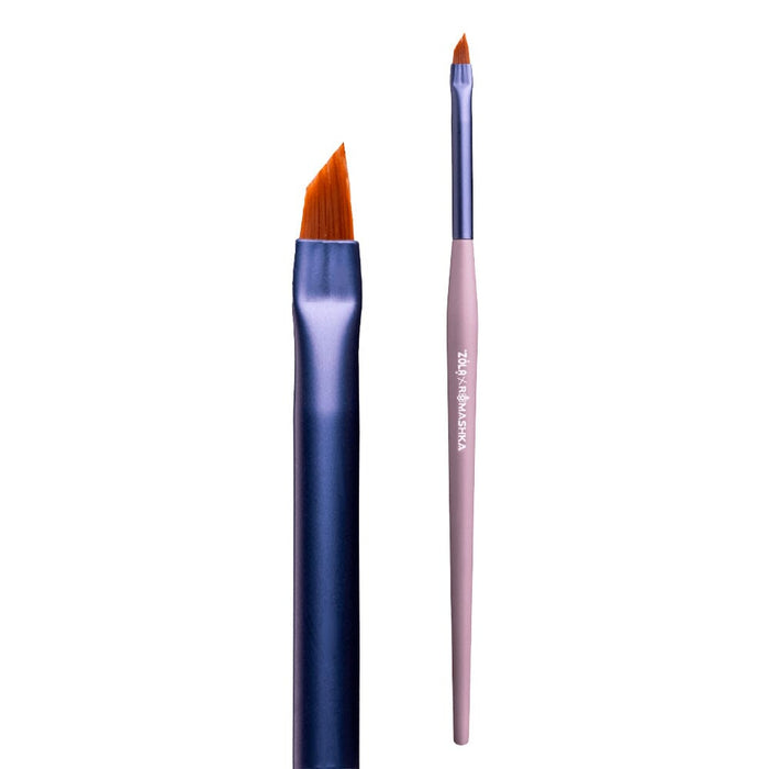 ZOLA x Romashka Beveled Dagger Eyebrow and Eyelash Brush 01 Eyebrow and Eyelash Shaping Brushes ZOLA