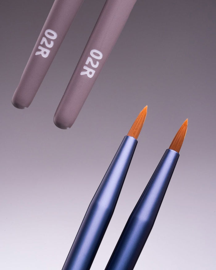 ZOLA x Romashka Round Petal Eyebrow and Eyelash Brush 02 Eyebrow and Eyelash Shaping Brushes ZOLA