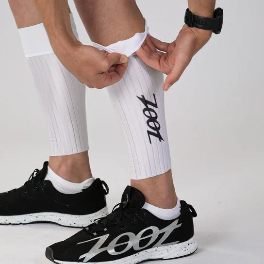 ZOOT Unisex's Aero Calf Sleeves:White