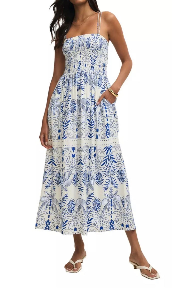 ZSUPPLY NADINE PALM MAXI DRESS